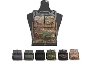 ‎ELITE TRIBE Taktischer Molle-Rucksack mit Reißverschluss für Teller Carrier Weste AVS JPC2.0 CPC