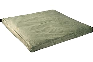 Florensi Zabuton - Cojín de meditación para Adultos, Funda de Terciopelo 100% algodón, cojín de Yoga para Mujeres y Hombres, cojín de meditación para Sentarse y arrodillarse (81 x 81 cm)