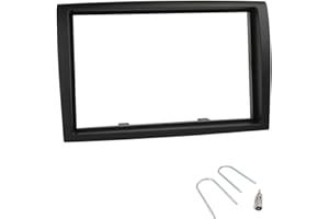 Sound-way Kit Montaje Autoradio, Marco 2 DIN Radio Para Coche, Adaptador Antena, Llaves de Montaje Compatible Con Fiat Ducato, Citroen Jumper y Peugeot Boxer a partir de 2011