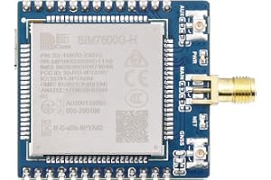 Waveshare SIM7600G-H -Module(Pre-soldered Version), Support GNSS/ /3G/2G, Support Windows/Linux Dial-up Internet Access, C