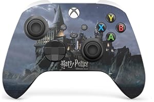 Head Case Designs Offizielle Harry Potter Schloss Grafiken Vinyl Haut Gaming Aufkleber Abziehbild Abdeckung kompatibel mit Xbox Series X/S Controller