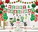 Produktbild Sayala Weihnachtsdekoration Set,Frohe Weihnachten Banner mit Baum,DIY Weihnachtsfeier Hängende Papier Poms,Dekor Garland Bunting Banner,Hängende wirbelt Weihnachten Ballon Dekorationen