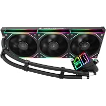 Thermalright Frozen Infinity 360 BLACK CPU Water Cooler, 360 Aio