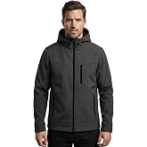 Erkek Mont İ&ccedil;i Polarlı Softshell Mont Su ve R&uuml;zgar Ge&ccedil;irmez Kap&uuml;şonlu Spor Mont