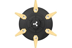 FOURSHOW [Wyposażenie] Talerz na noże + 6 ostrzy kompatybilne z Bosch Indego XS300, S350, S400, S500, M700, S+350 S+400 S+500 M+700