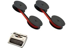 CYLOCRYA Farbbandfabrik Original Farbband für DIN 2103-53mm Durchmesser - Schwarz/Rot - Hochwertiges Farbband für klare und präzise Druckergebnisse (2)