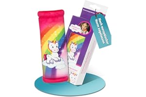 ‎HITS4KIDS HiTS4KiDS Gurtpolster Einhorn – Komfort & Sicherheit für alle Sicherheitsgurte – Verhindert Reiben & Scheuern – Angenehmes Tragegefühl – Gurtpolster Kinder