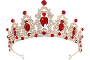 DECENTRALAND Tiara de boda con diamantes de imitación de cristal para novia, boda, princesa, reina, coronación, fiesta de cumpleaños, corona plateada, para niñas y mujeres, carnaval, fiesta de vacaciones,