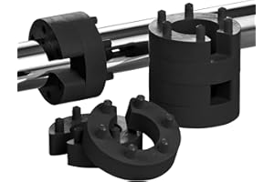 ‎XENOHYPE 8x XENOHYPE PRO SCHWARZ 22mm Federwegsbegrenzer mit 6-Fach Positionierung Federwegbegrenzer Ø Innen: 22mm / Außen: 45mm