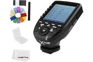 Godox Xpro-C E-TTL 2.4G High Speed Sync 1/8000s X System Flash Trigger-Manual Function Large Screen Slanted Design 5 Dedicated Group Buttons 11 Customizable Functions for Canon EOS Cameras