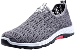 SUSENSTONE Baskets Femmes Sneakers sans Lacets Pas Cher Chaussures De Sport Slip-on LéGer AntidéRapant pour Femme Chaussures De Voyage