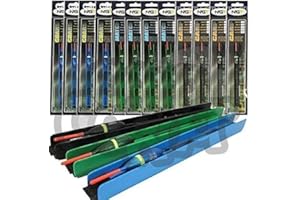 12x Deluxe Pole float Rigs For Coarse Match & Carp Fishing Tackle BARBLESS NGT