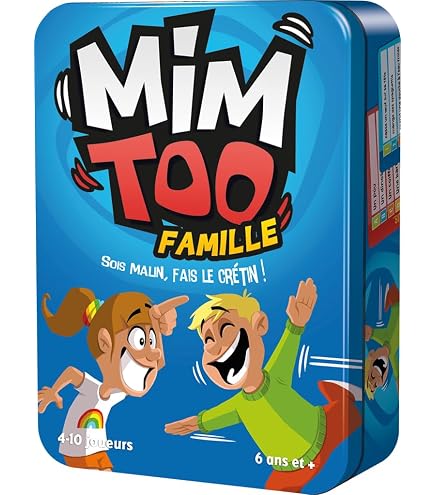 Jeu De Société Devine Ce Que Je Mime - Jeu De Mimes Pour Enfants Dès 6 Ans