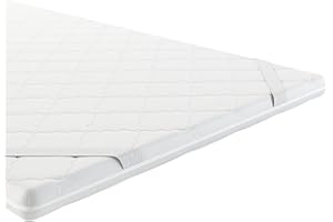 MSS e.K. Relax - Tope de espuma fría (210 x 180 x 6 cm, ortopédico, con funda transpirable, apto para alérgicos, certificado Öko-Tex, fabricado en Alemania)