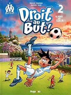 jaquette livre Droit au But T02 Le foot au coeur (02)