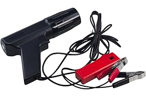 FLYLIN Zündlichtpistole Stroboskoplampe, Motor Zündzeitpunktpistole Blitzer Auto Zündzeitpunkt mit Zündeinstellampe, Induktives Zündlicht Lich Blitzpistole Timing für Auto Motorrad Marine Boot Rasenmäher