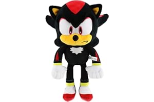 WKxinxuan Sonic Peluche, Sonic Peluches, Noir Sonic The Hedgehog Peluche Convient aux Enfants de 4 Ans et Plus