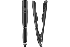 FOCALA Hair Straightener and Curler 2 in 1 - Twist Curling Iron Straighteners for Straighten Curl - Multi Styler for Sleek, Smooth & Soft Styles with Enhanced Shine - 120-230C Fit All Hair Types