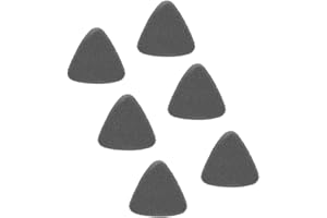 ERPMEL 6 Replacement Microfiber Mop Cloths, Rotating Adjustable Cleaning Mop, Reusable Spin Mop, Mop Telescopic Triangle 360 Degree Rotating Adjustable Triangle Cleaning Mop