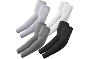 ROXUN Arm Sleeves Gaming UV Sun Protection Compression Volleyball Sleeve for Men/Women
