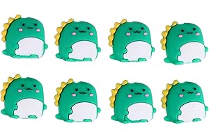 ibasenice 8pcs Animal Bite Cable Protector Charging Cord Protector Cable Chomper Dinosaur Cable Chewers Animal USB Charger Saver