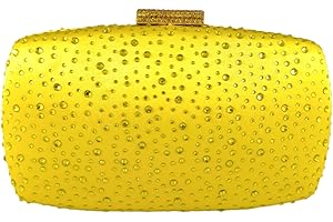 Boutique De FGG Borse da Sera per Donne Pochette e Clutch di Cristallo Borse da Sposa con Strass Minaudiere in Diamanti, Piccolo