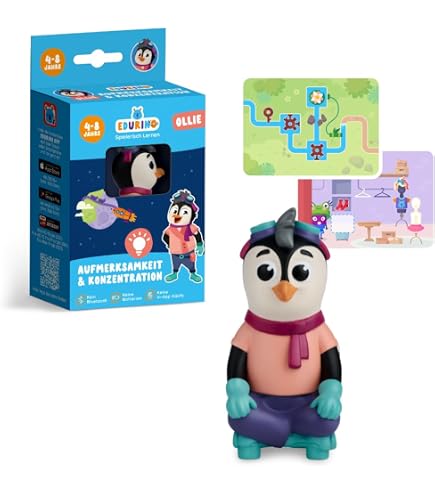 Edurino Figurine Oiseau Niki – Apprendre L'anglais Dès 4 Ans Avec Application – Jeu éducatif Numérique