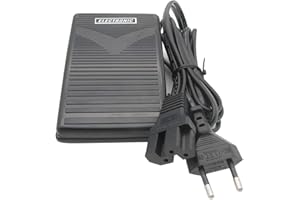 ‎CKPSMS CKPSMS Marke-#30990 220V Komplette Geschwindigkeitskontrolle Fußpedal kompatibel mit/Austausch für PFAFF Marke 4240,4250,4260 SINGER Marke14J334 Viking Marke 340D,341D,Huskylock 905,910(Old Terminal)