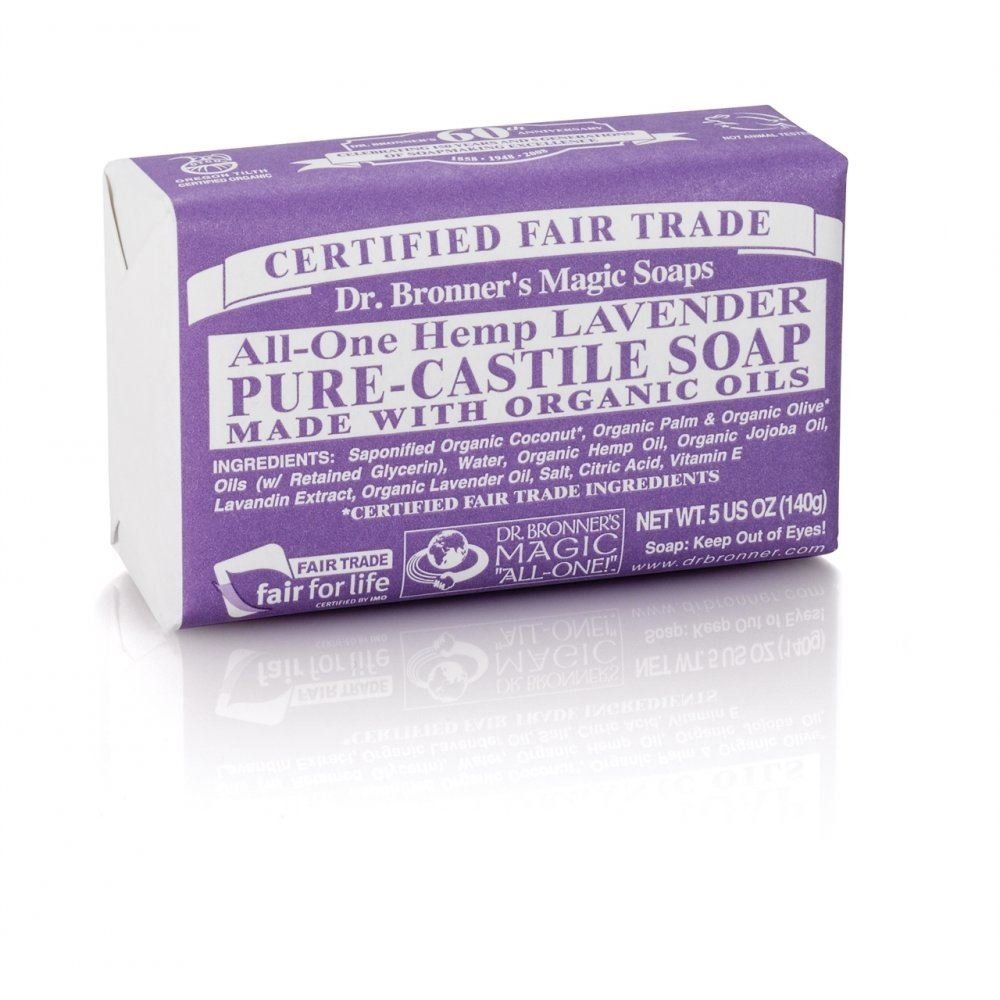Dr Bronners Organic Lavendar Soap Bar 140g Joint Pain Clinic