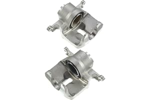 Frankberg 2x Brake Caliper Disc Brake Front Axle Left Compatible with Qashqai +2 I J10 JJ10 L4 2-2.0L 2007-2013 X-Trail T31 L4 2.0L L4 2.5L 2007-2013 Replace# 344123