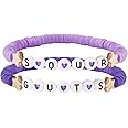 GAUEIOUR Purple Soft Pottery Bracelet, Olivia Rodrigo Fan Bracelet, Personalized Little Fresh Support Idol Single Item