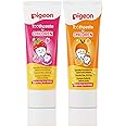 Pigeon Toothpaste, Strawberry and Orange (45g, Pack of 2)