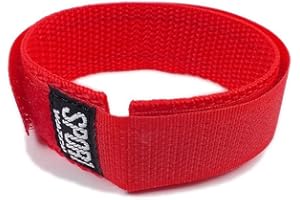 Minott Uhrenbänder EU-21522 Textilarmband, Rot (21), Streifen, Streifen