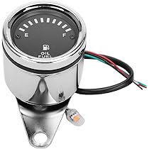 Indicatore Livello Carburante LED 52mm - Universale Per Auto/Moto - DC12V - Con Allarmi Luminosi - Foto 5