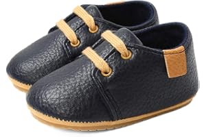 LACOFIA Sneakers per Neonato Scarpine Oxford Scarpe Primi Passi Antiscivolo per Bambino