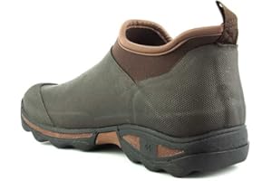 Rouchette Herren Gummistiefel Kurze Rutschfeste Regenstiefel Gartenschuhe Wasserdichte Kurz Stiefel