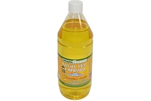 AURORA STORE.IT Bottiglia Olio alla Citronella 1 Litro per Torce Fiaccole Anti Zanzare Flacone 1000 ml