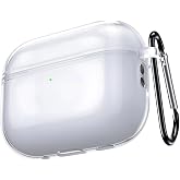 Minesk Airpods Pro 3 ile Uyumlu (2025) Şeffaf Cyrstal Clear Ultra Berrak Silikon Kılıf - Alt &Uuml;st Ayrı (Airpods Pro 3 2025)