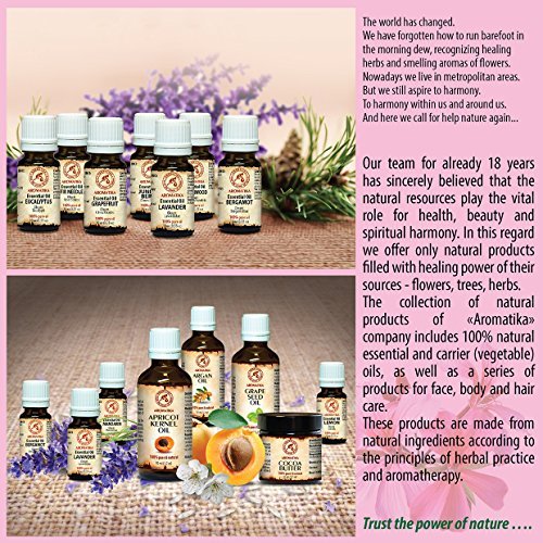 Geranium Öl 100 % naturreines ätherisches 10ml, 0,33 oz Reine & Natürliche Geraniumöl – Pelargonium graveolens, Ägypten / Geranienöl besten für Beauty /Stressabbau /Baden /Körperpflege/ Wellness / Schönheit /Aromatherapie /Entspannung / SPA/ Massageöl / Aroma diffuser/ Duftlampe /Aromatherapeutische /Raumbeduftung / Kosmetik / Kosmetikanreicherung/ Feuchtigkeitspflege / Unverdünntes / Therapeutische / Alternative medizin / Glasflasche, Geranien Öl von AROMATIKA - 3