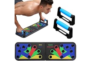 BeyinFBA, Poignées de planche de push-up, planche de pompes 14 en 1, portable, multifonction, entraînement à la maison pour tout le corps.