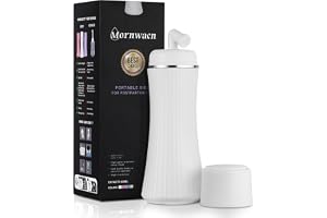 Mornwaen Peri Bottle - Bärbar bidé för efter förlossning, 400 ml med utdragbar spruta för resor och camping, 3 läckagefria tätningar, nödvändigheter efter förlossning för mamma