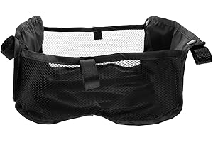 HEMOTON Stroller Bottom Bag Stroller Storage Stroller Bottom Storage Stroller Basket Stroller Bottom Basket Replacement Stroller Bottom Organizer Basket for Stroller Stroller Storage