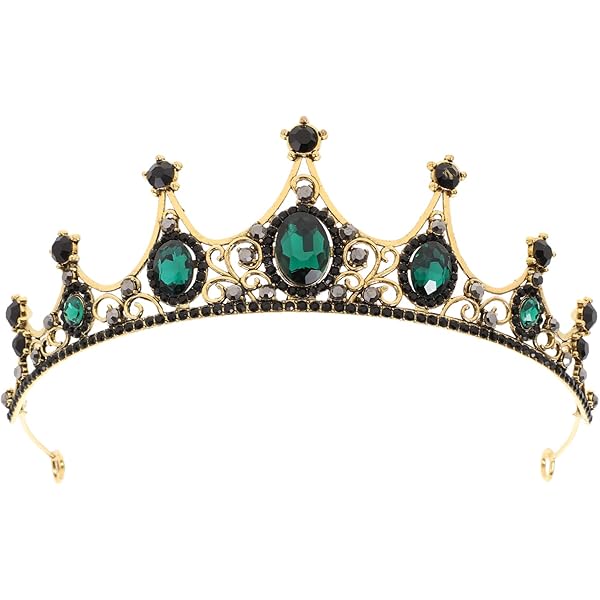 MEZHEN Kristallen kroon Tiara en Diadeem voor Dames, Meisjes, Bruid en