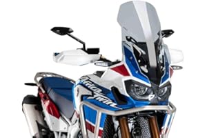 PUIG 8905 - accessoire de pare-brise à main en forme de dôme touring COULEUR CLAIR FUMÉ