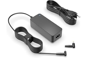 SUPERER Chargeur Compatible avec Acer pa-1450-26 Aspire 1 3 5 V3 V5 E15 A515 A315 A515-54 A315-51 A314 N19C2 N19H1 a11-065n1a E17 N16C2 N17Q4 N19C1 A315-53 Adaptateur d'alimentation pour Ordinateur Portable
