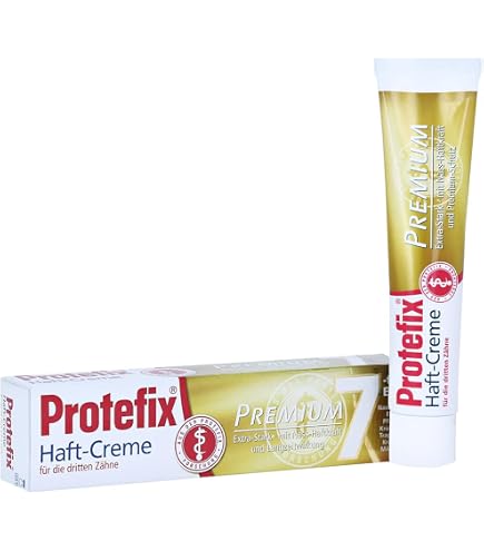 Protefix 5x Protefix Haftcreme Aloe Vera Extra-Stark mit Nass-Haftkraft,  40-ml-Stck : Amazon.de: Drogerie & Krperpflege