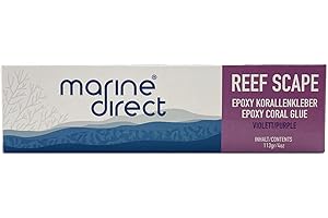 MARINE DIRECT Reef Scape Violett 2K Epoxidharz Kleber 115g - Korallenkleber für Meerwasseraquarien & Aquascaping
