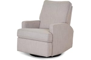 Obaby Madison Swivel Glider Recliner Chair (Oatmeal)