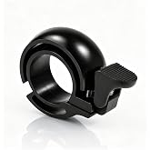 Bicycle bell, Mini Bell Aluminum Alloy | Water and Oxidation Resistant, Ultralight (20g) with Powerful Sound, Ideal for Road
