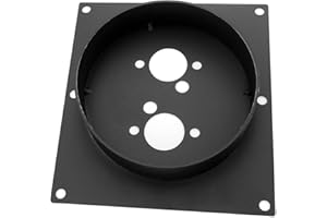 MAXANT Diesel Heater Mounting Plate, Diesel Heater Turret Planar, Stainless Steel (Black 60mm)